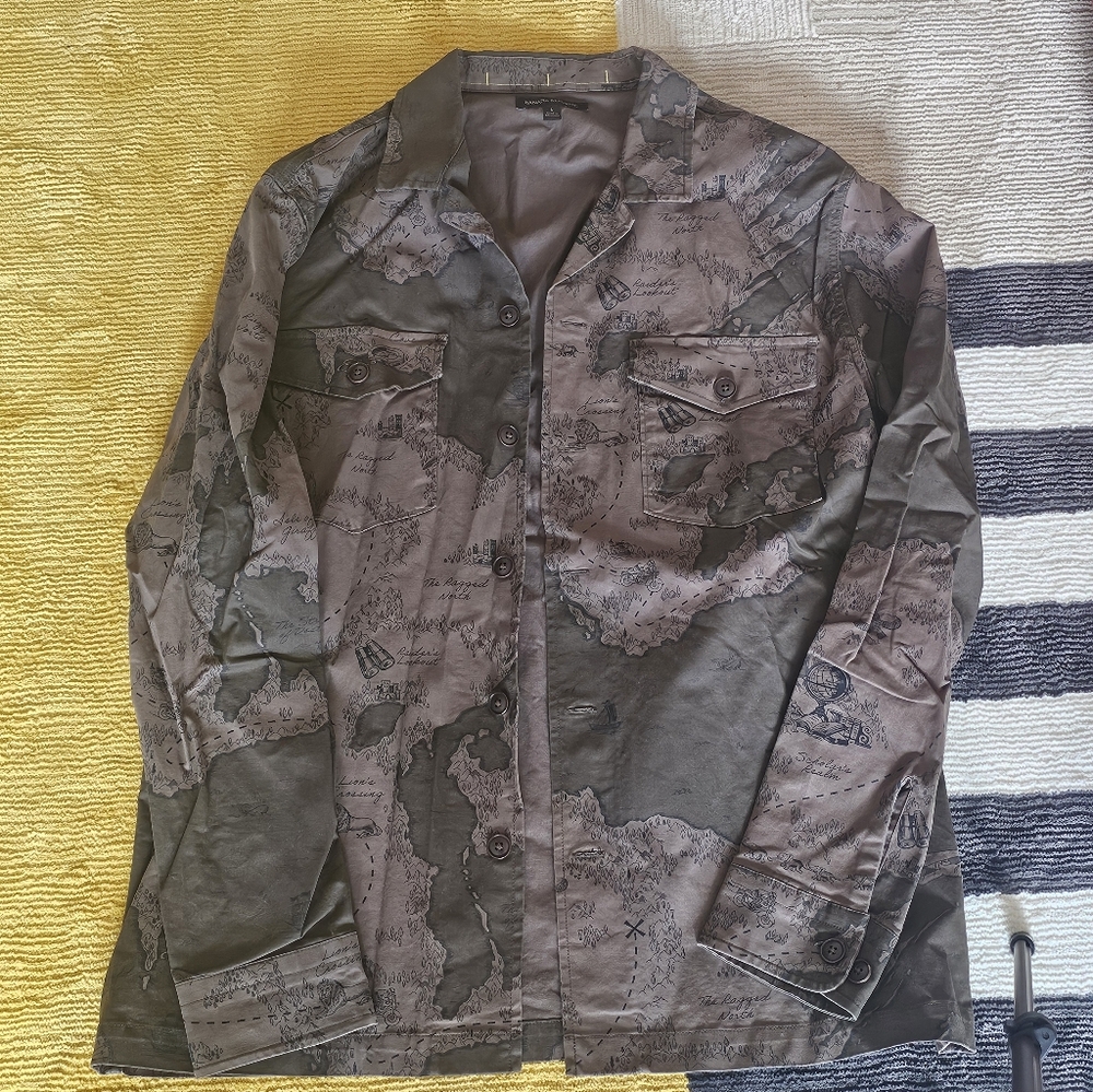 Banana Republic Twill Shirt Jacket